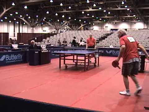 Over 80 Men's Singles Table Tennis Final - George ...