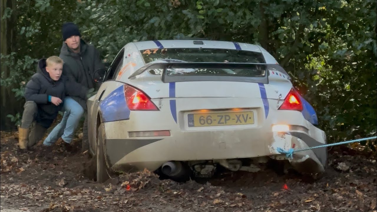 Twente rally 2025|crashes|spins|slick roads|full action compilation|