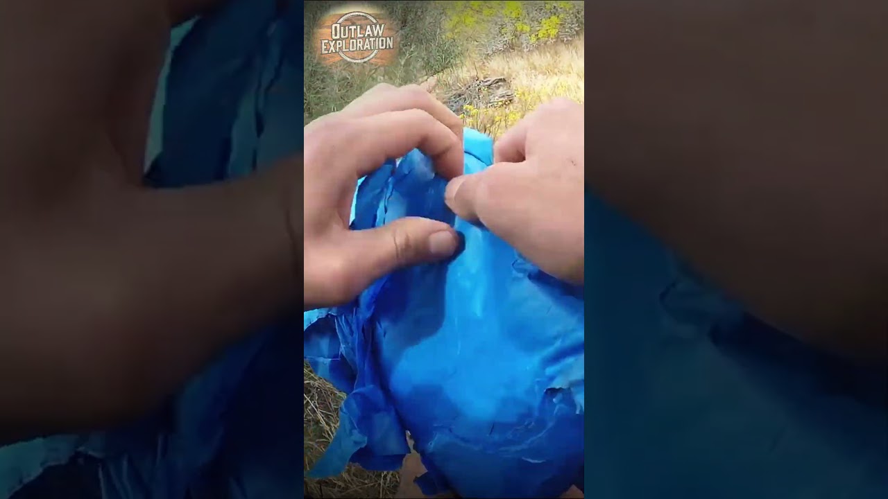 Biker spots CARTEL MEMBER burying money 😲