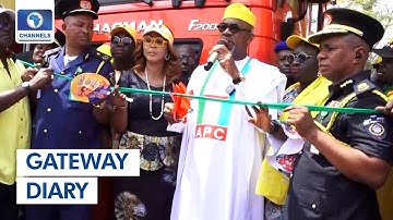 Governor Abiodun Commissions Ifo Fire Station & Road  |Gateway Diary