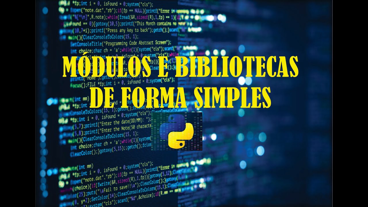 Aula 14 - Módulos e biblioteca Python - YouTube