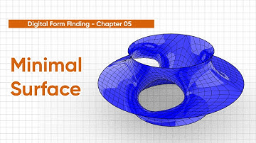Digital Form Finding - Chapter 05 | Minimal Surface | Rhino & Grasshopper Tutorial