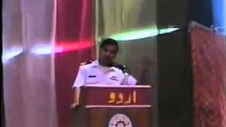 Funny Speech by Pakistani Navy Boy about Girls UET.flv