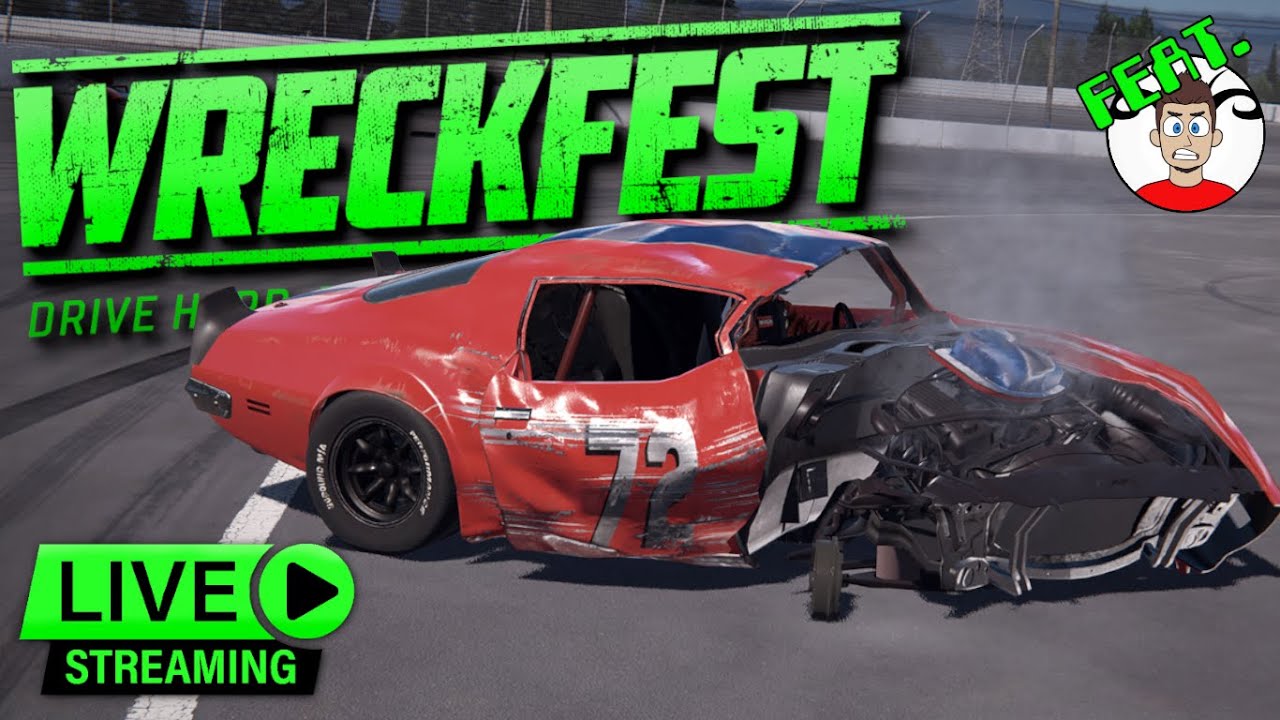 Here We Go Again!!! | Wreckfest | Feat. Catfishman Gaming | Live Stream