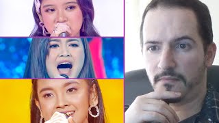 TIARA • MAHALINI • LYODRA Cover-Song Performing Comparisons REACTION   REVIEW