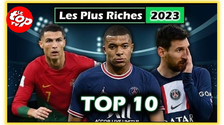 TOP 10 FOOTBALLEUR LES PLUS RICHES DU MONDE EN 2024 | NOUVEAU CLASSEMENT