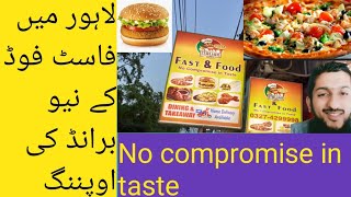 new fast food brand opening in lahore | italian pizza and fast food | food street with zeeshan