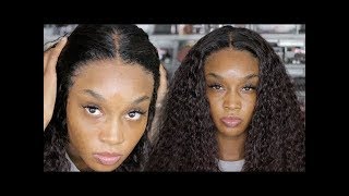 Lace Frontal Wig Install MELTED! NO BABY HAIRS! Premium Lace Wig