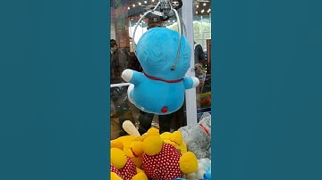 Thumbnail of Memancing Doraemon Super Jumbo di Capit Boneka Giant House | CMT Claw Machine #shorts