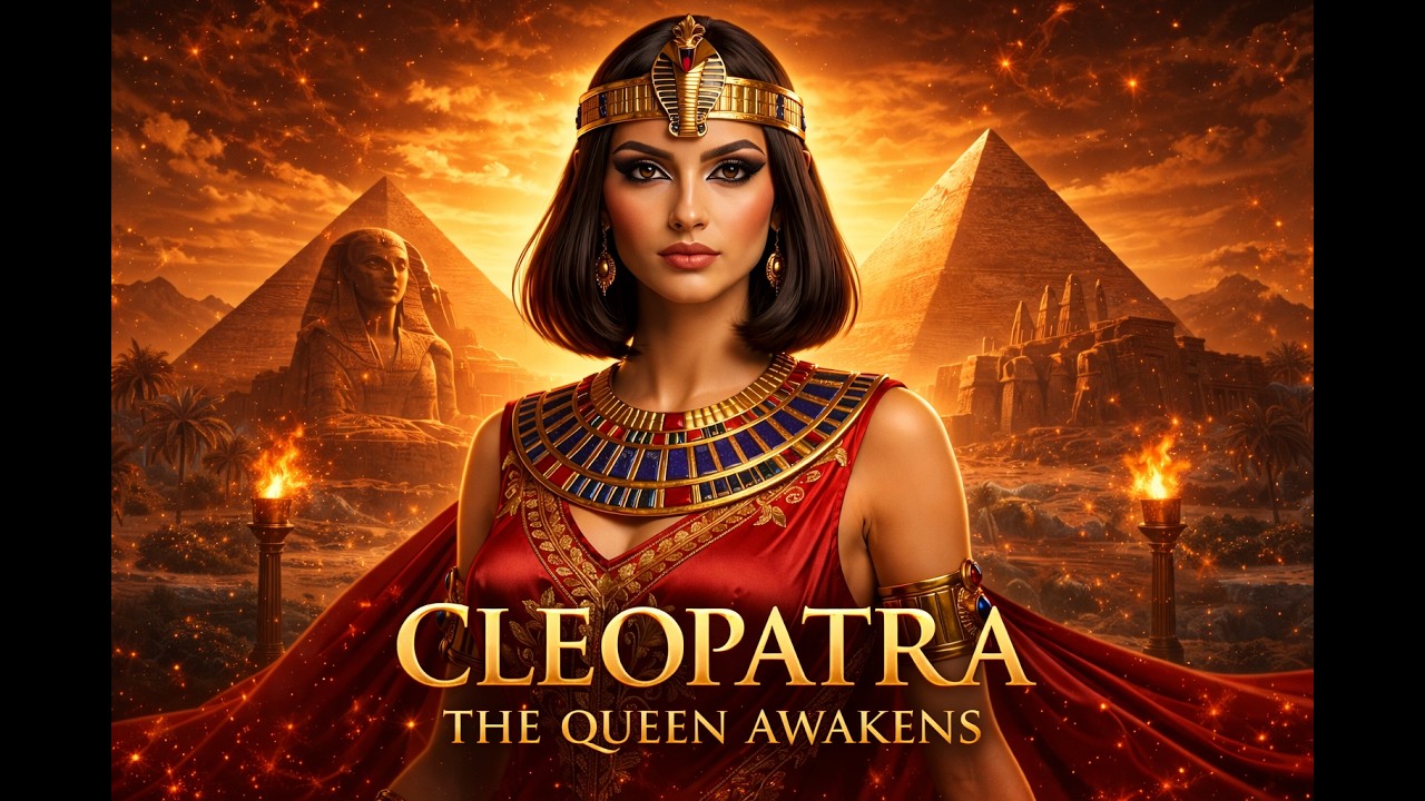 Cleopatra in Red |The Nile Queen Awakens | Hypnotic Egyptian Ambient ...