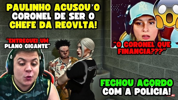 PAULINHO O LOKO FECHOU A LIVE ao SABER que LUQUET4 foi B4N1D0 da TWITCH!  COMPLEXO GTA RP CLIPS 