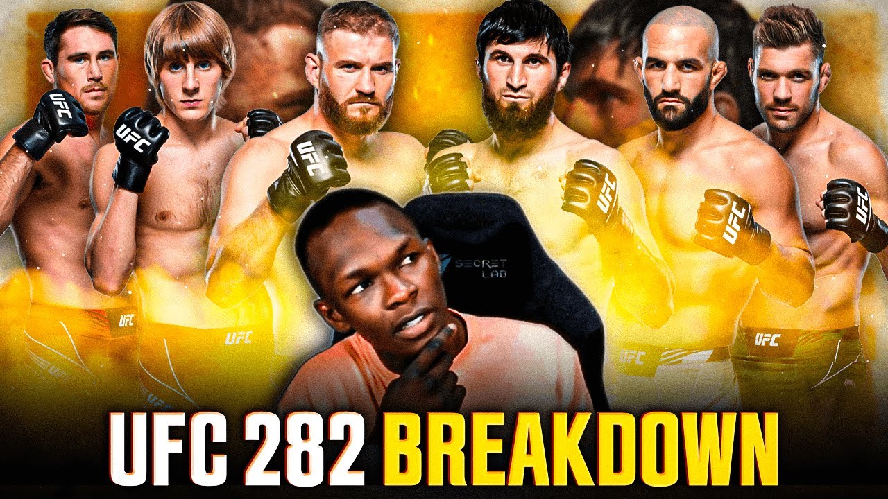 Israel Adesanyas Fight Breakdown and Picks UFC 282 Błachowicz vs Ankalaev 