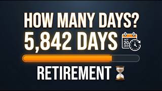 This Free Retirement Countdown Tool Shows Exactly How Many Days You Have Left (With Progress Bar)