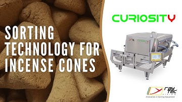 Curiosity optical sorter for incense cones | RAYTEC VISION SpA