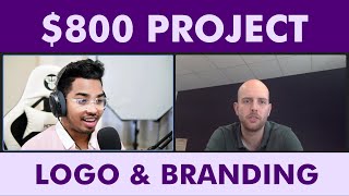 Meeting With Buyer For Logo & Branding $800 Project | Buyer Interview | Client Interview | Bayzid