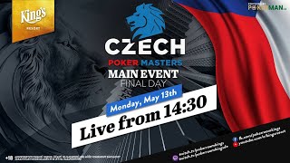 🇨🇿🏆Final Day of Czech Poker Masters Main Event live aus dem King's👑