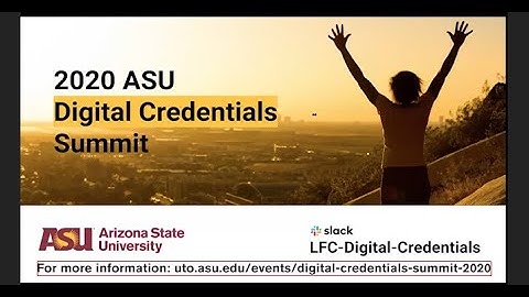 Digital Credentials Summit: Digital Credential Pilots