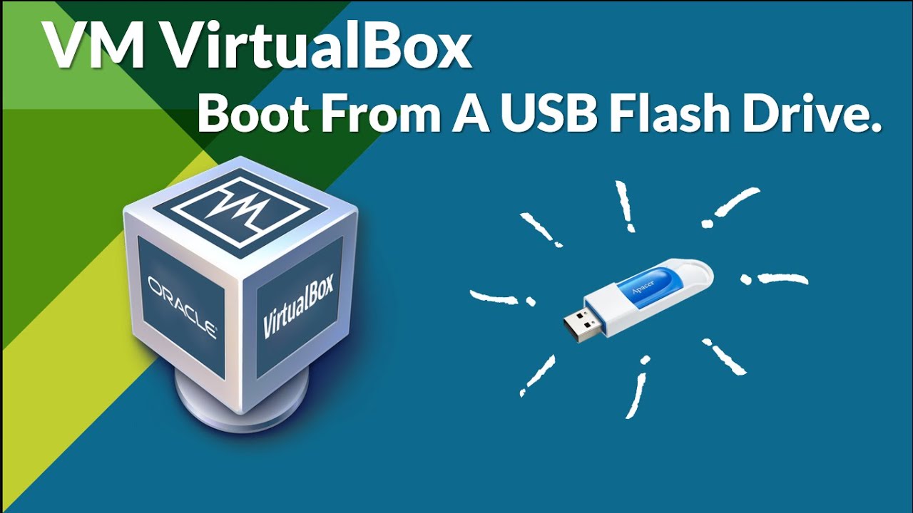 How Can Boot From A USB Flash Drive in VM Virtualbox? [2020] - YouTube