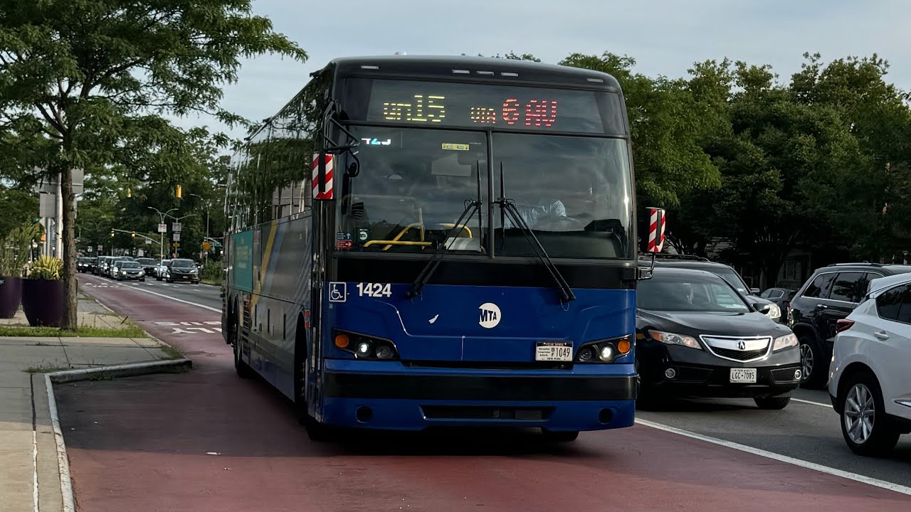 2021 MTA Prevost X3 45 1424 QM15 Express Bus From Jamaica Ave To 2021-mta-prevost-x3-45-1424-qm15-express-bus-from-jamaica-ave-to