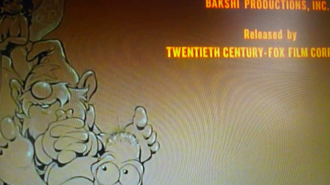 Wizards 1977 End Credits YouTube