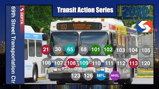 Upper Darby, PA: 69th Street TC Revisited!  SEPTA TrAcSe 2020