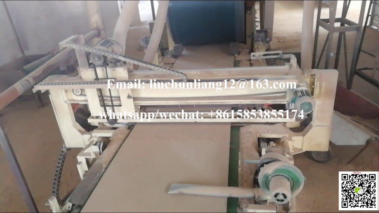 30 layers Particle board production line/ waste wood pb producing ...