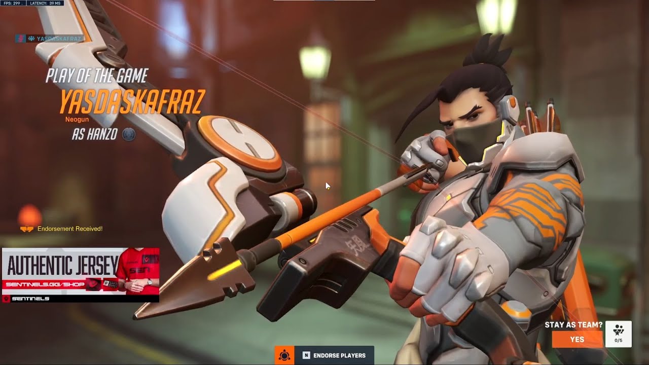 POTG! HANZO BUFFED?! SUREFOUR INSANE HANZO GAMEPLAY OVERWATCH 2 SEASON 9