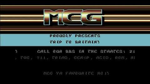 Madonna Cracking Group (MCG) Intro 13 ! Commodore 64 (C64)