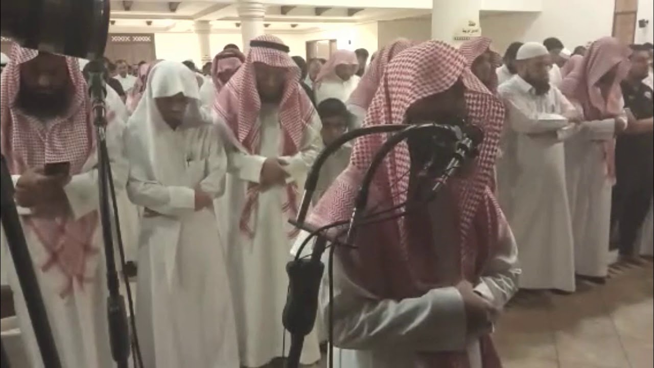 ليلة 24 من أجمل اليالي ابكت الشيخ محمد اللحيدان والمصلين ويختمها بترتيل عراقي1440