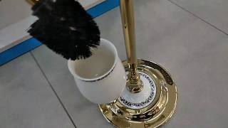 Devit Charlestone Ceramic 308014G Gold стойка с аксесуарами