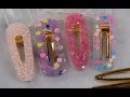 Easy DIY Custom Barrettes