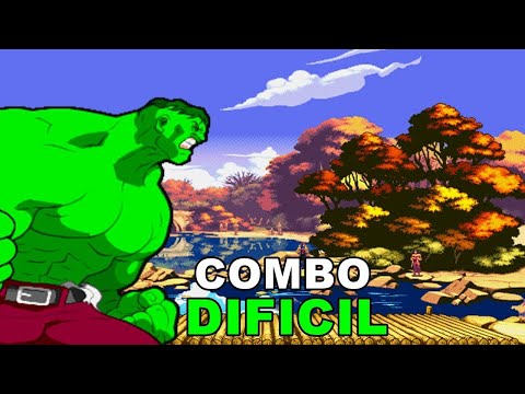 Esse Combo Foi Ao Vivo! - Marvel Super Heroes vs Street Fighter.