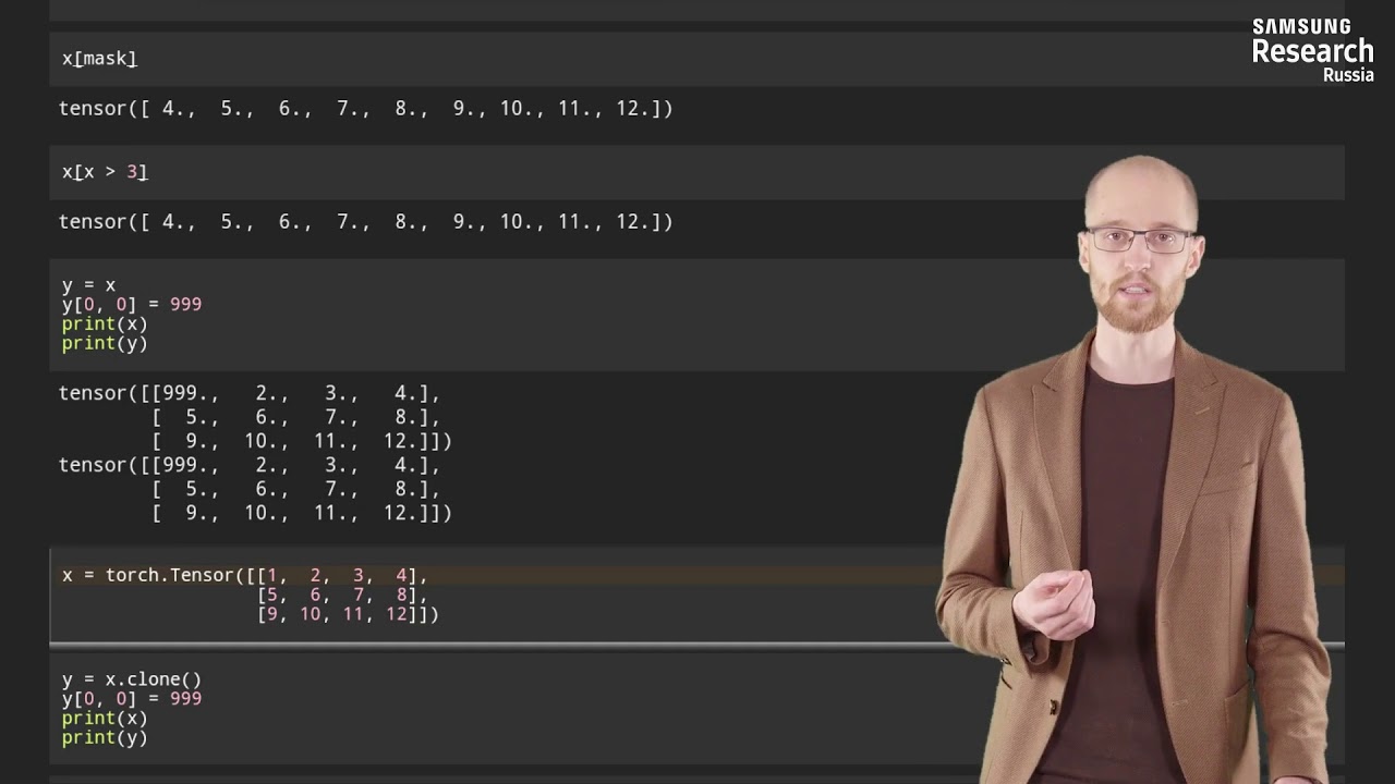Машинное обучение pytorch