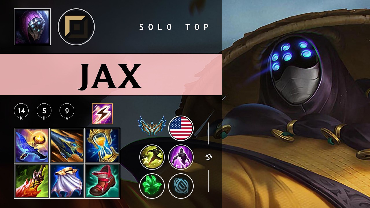 Jax Top vs Ambessa - NA Challenger Patch 26.04