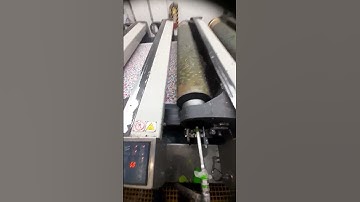 #Reactive Print on rotary Printing Machine ||
