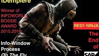 Info Window Process Using RED1 Ninja