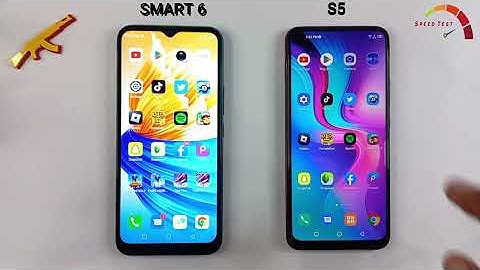 Infinix Smart 6 Vs Infinix S5 | SPEED TEST
