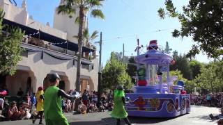 Fully animated parade Float based on "Inside Out" debuts at Disneyland Resort