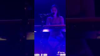 Gracie Abrams performing unreleased song “Breaking Me Down” in Santa Ana, CA