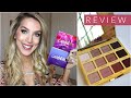 Tartelette 2 In Bloom Palette REVIEW + SWATCHES + COMPARISON | LeighAnnSays