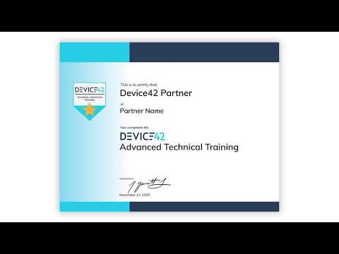 Device42 Partner Portal Training