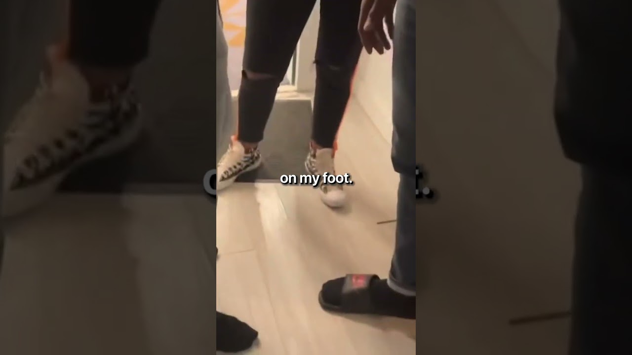 Crazy Chick Assaults Myron