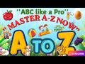 Learn A to Z Properly 😲 | ABCD for Kids Step-by-Step 🔥 | Easy & Fast Learning