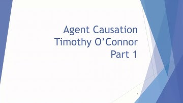 Free Will - Libertarianism: Timothy O