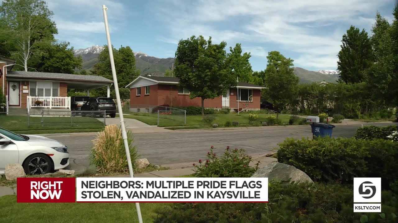 Community supports Kaysville neighborhood after Pride flag thefts and vandalism