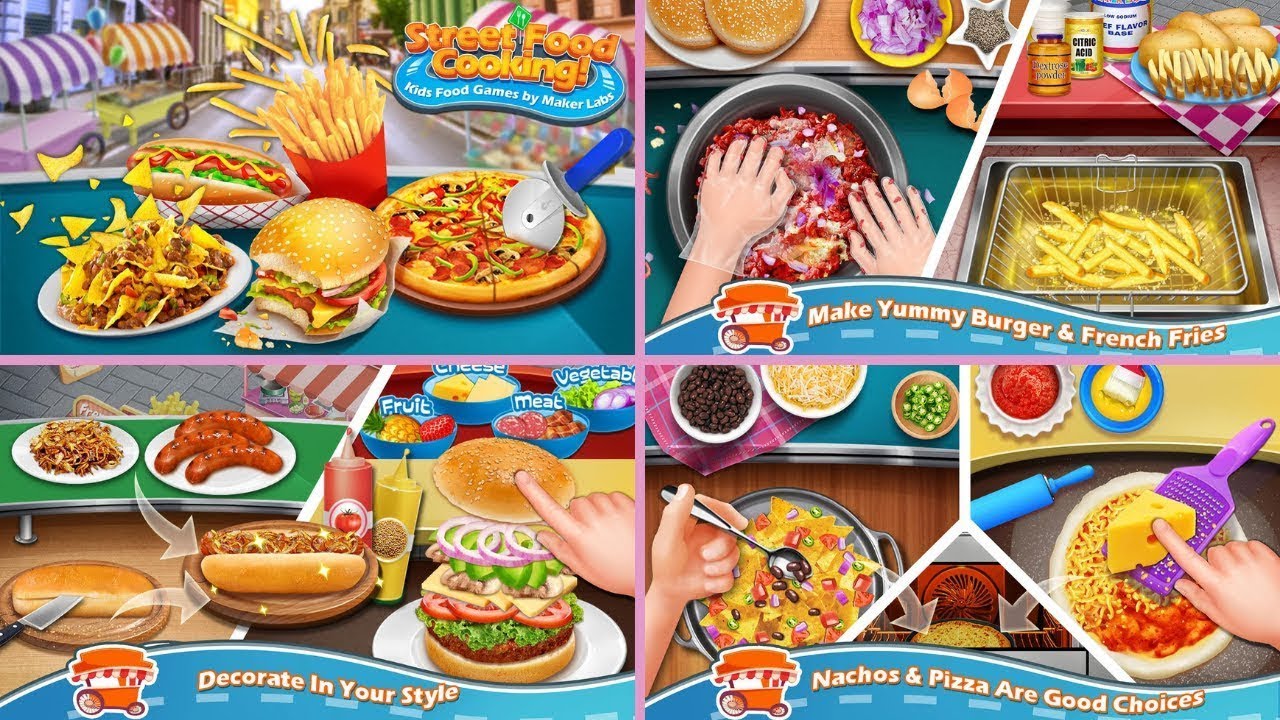 JOGO STREET FOOD STAND COOKING | JOGO DE FAZER COMIDA #2 - YouTube