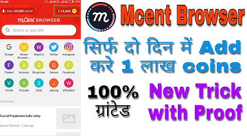 Mcent browser hack unlimited coins add no root with Proof | by about apps