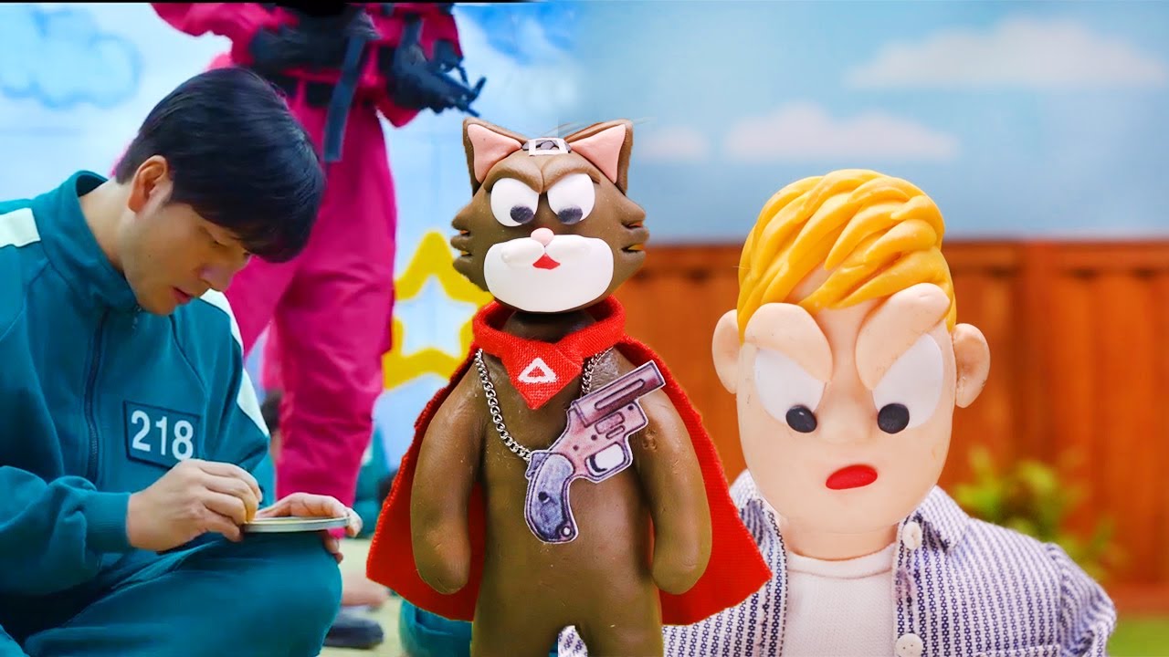 Squid Game Netflix Dogs And Cats Tik Tok Dog Squid
