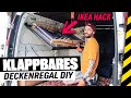 IKEA HACK: Klappbares Deckenregal für Camper Van // Van Umbau F.15