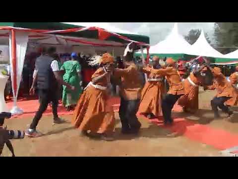 Njuki Ini Mwomboko Dancers At NARC K Event Kerugoya 30 January 2022